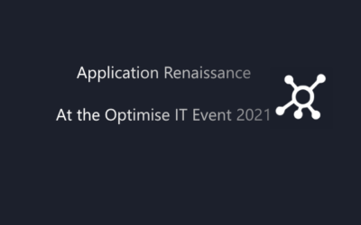 Microsoft at Optimise IT 2021: Application Renaissance