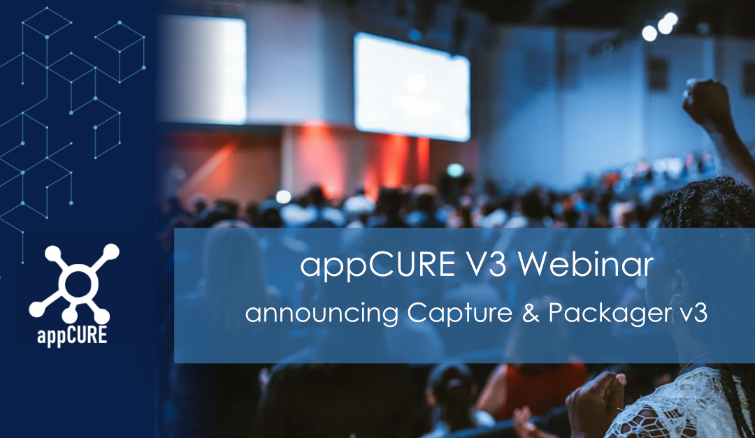 appCURE v3 April 22 Webinar announcement