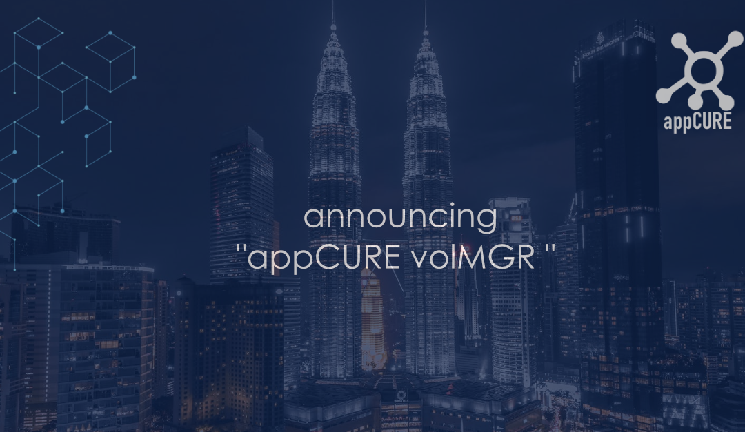 appCURE Announces Volume Manager