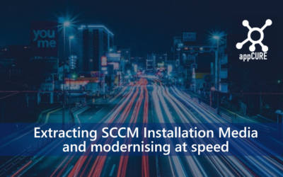Extracting SCCM Installation Media and Modernising at speed