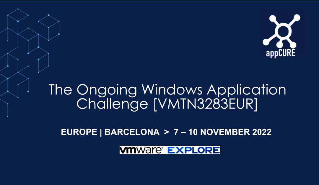 Join appCURE at VMware Explore Europe 2022