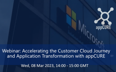 Webinar: Accelerating the Customer Cloud Journey with appCURE