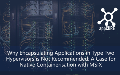 Why Encapsulating Applications in Type Two Hypervisors is Not Recommended: A Case for Native Containerization with MSIX